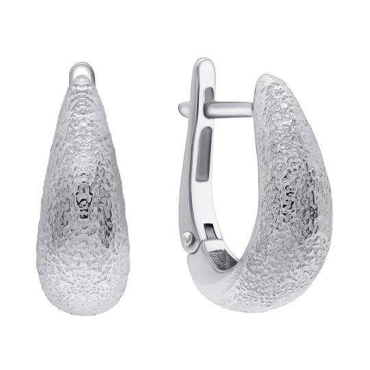 Серьги из серебра