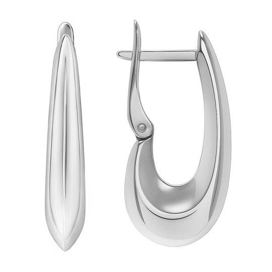Серьги из серебра
