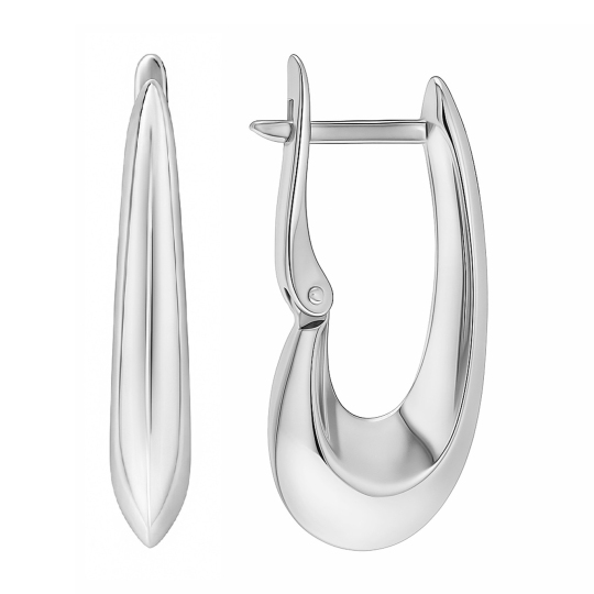Серьги из серебра