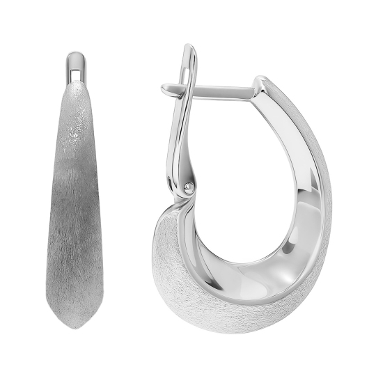 Серьги из серебра