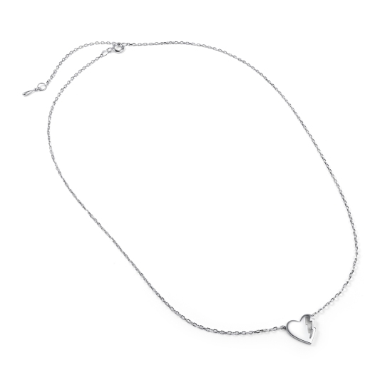 Колье из серебра