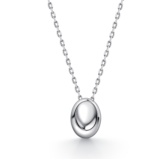Колье из серебра
