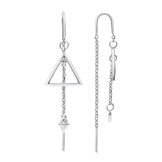 Серьги из серебра