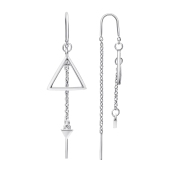 Серьги из серебра