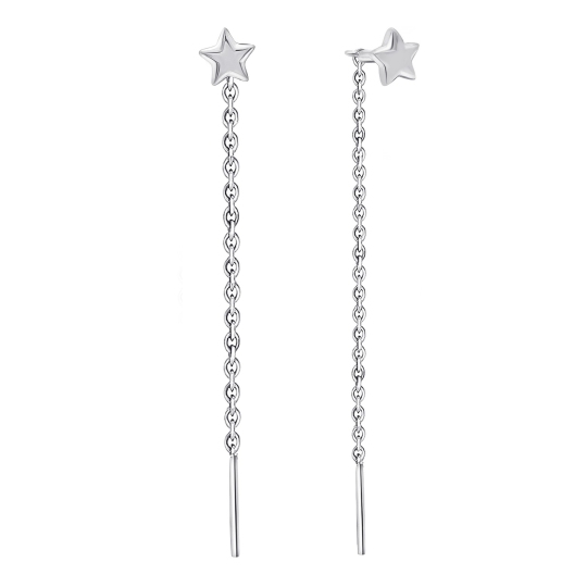 Серьги из серебра