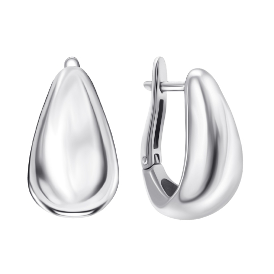 Серьги из серебра
