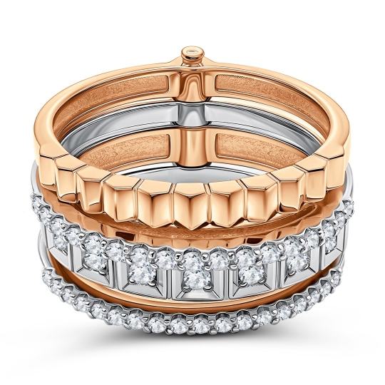 Кольцо из золота с бриллиантами