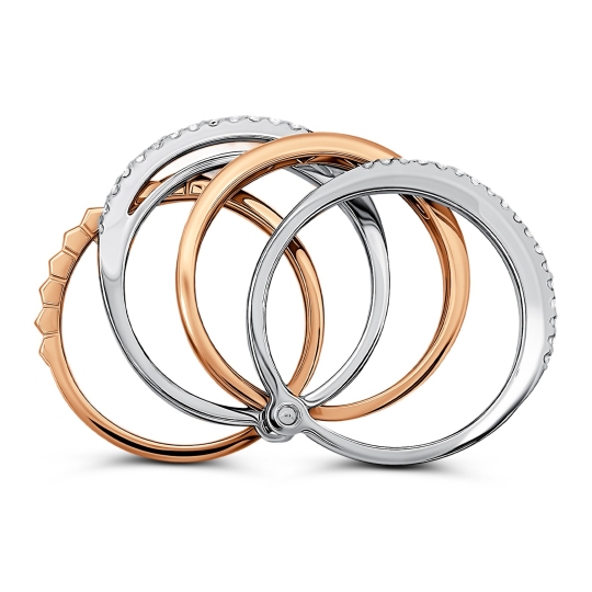 Кольцо из золота с бриллиантами