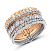 Кольцо из золота с бриллиантами