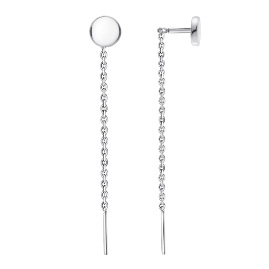 Серьги из серебра