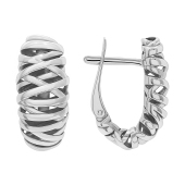 Серьги из серебра