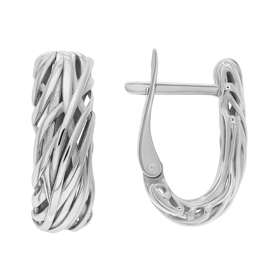 Серьги из серебра