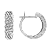 Серьги из серебра
