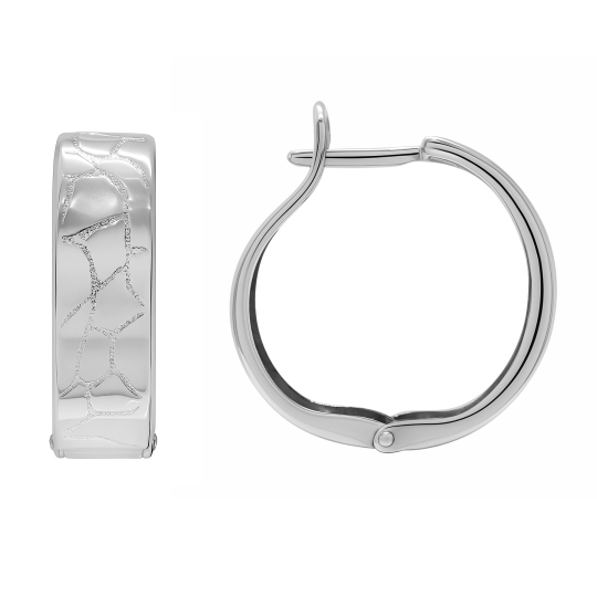 Серьги из серебра