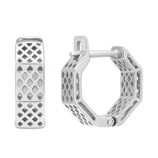 Серьги из серебра