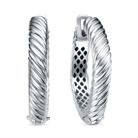 Серьги из серебра