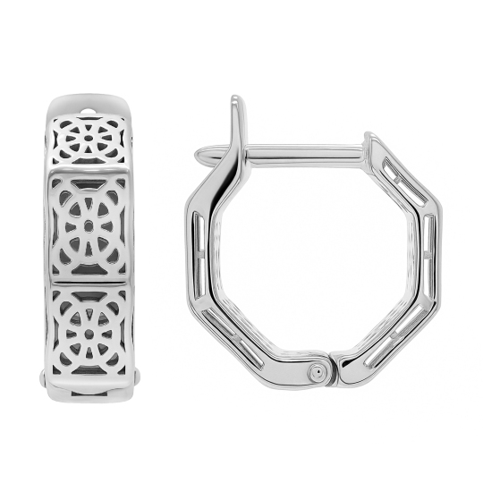 Серьги из серебра