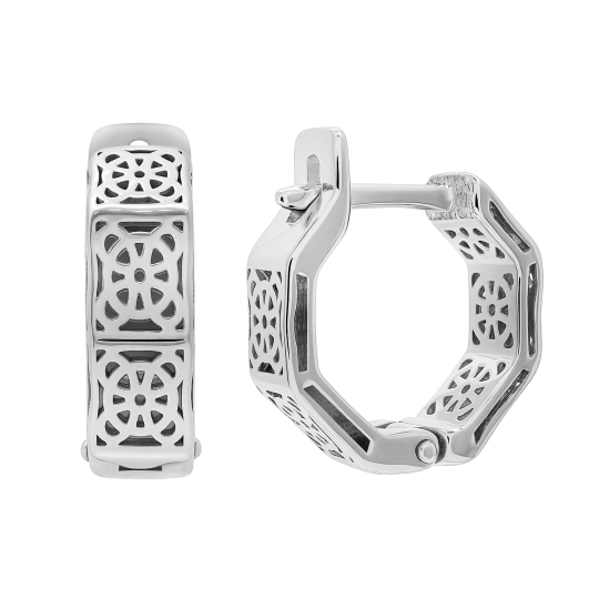 Серьги из серебра