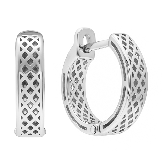 Серьги из серебра