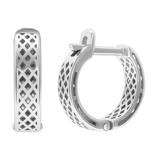 Серьги из серебра