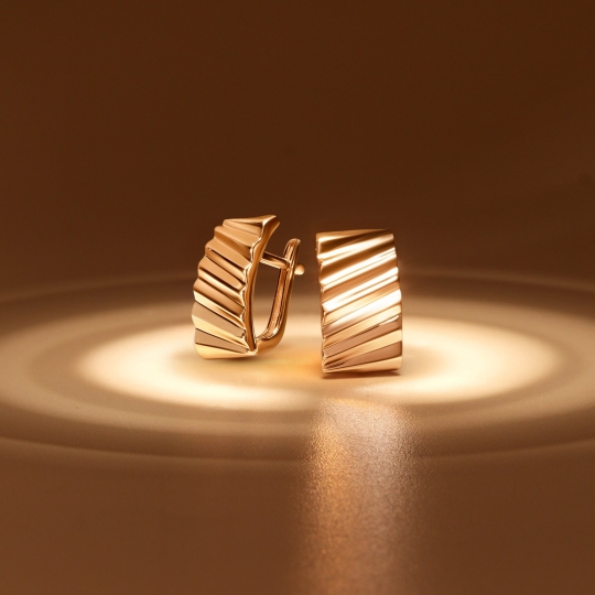 Серьги из золота