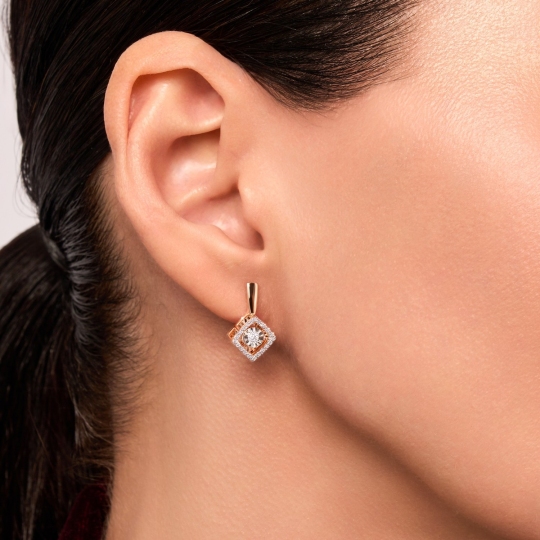 Серьги из золота с 