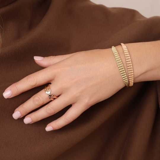 Браслет из лимонного золота