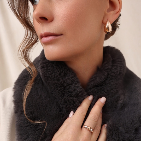 Серьги из золота