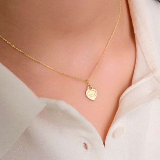 Подвеска из лимонного золота