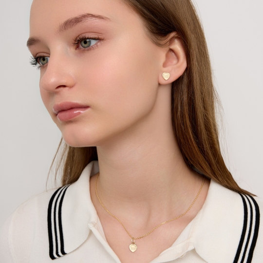 Подвеска из лимонного золота