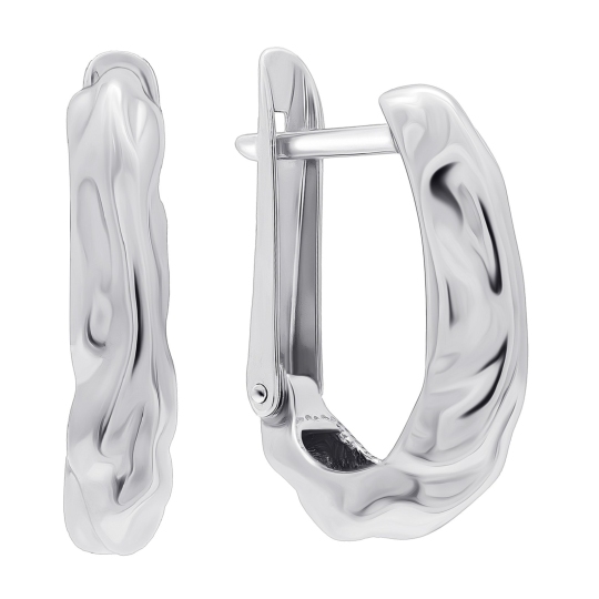 Серьги из серебра