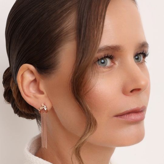 Серьги из золота