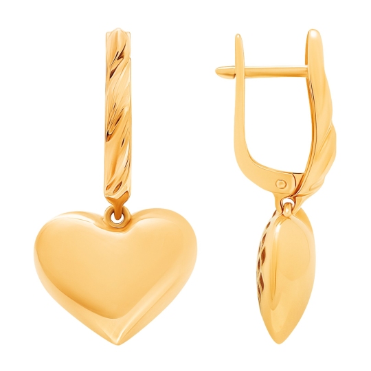 Серьги из золота