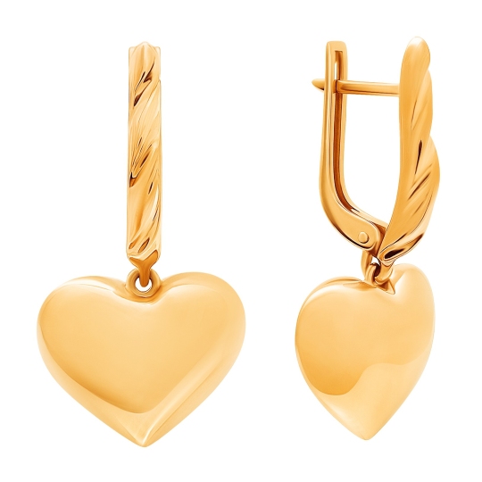 Серьги из золота
