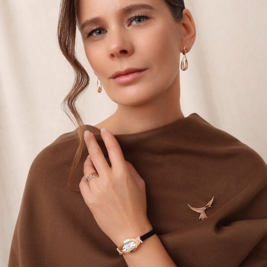 Серьги из золота