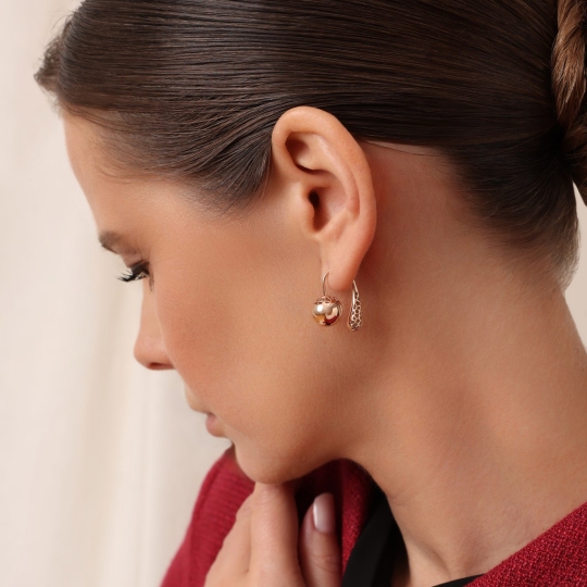 Серьги из золота