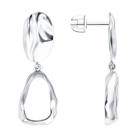 Серьги из серебра