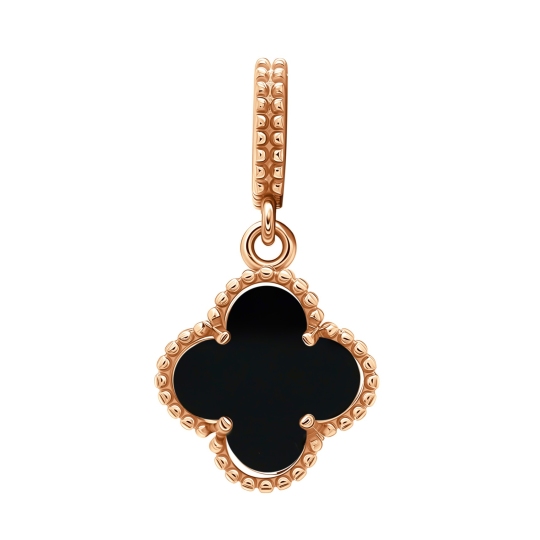 Подвеска из золота с ониксом