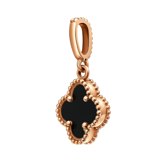 Подвеска из золота с ониксом