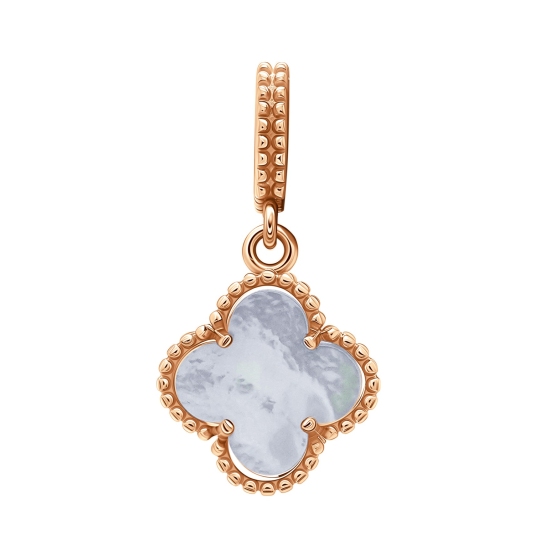 Подвеска из золота с перламутром