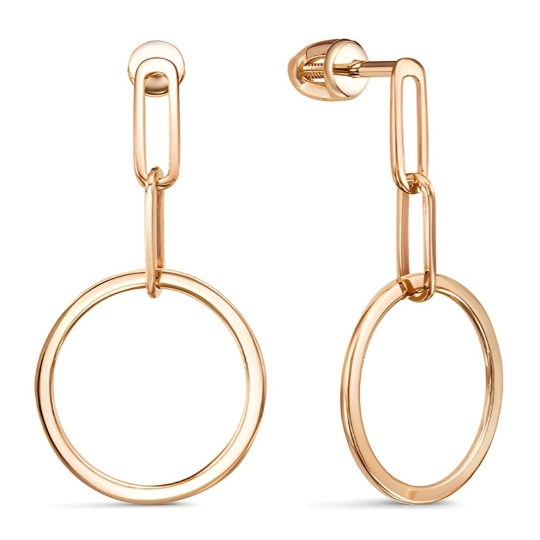 Серьги из золота