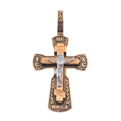 Подвеска-крест из золота