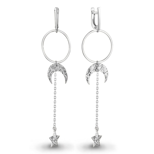 Серьги из серебра