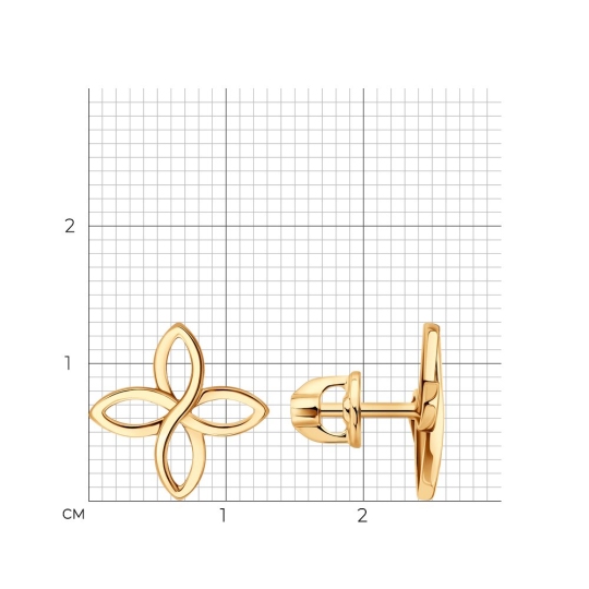 Серьги из золота