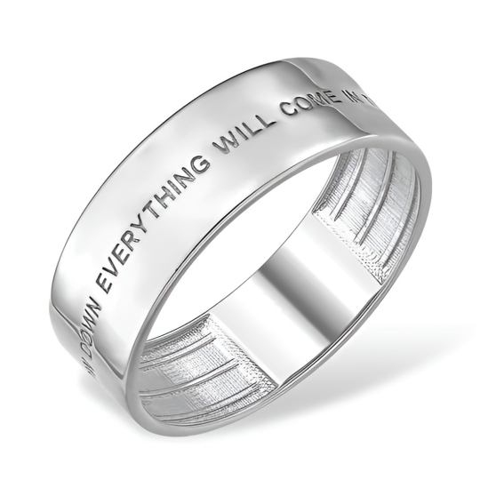 Кольцо из серебра