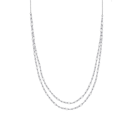 Колье из серебра