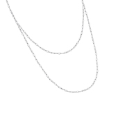 Колье из серебра