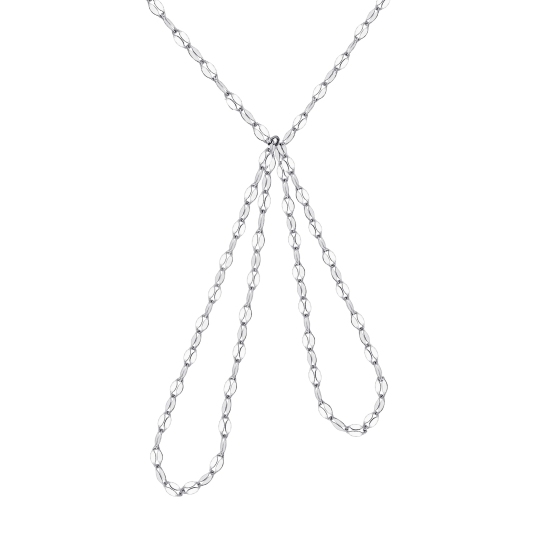 Колье из серебра