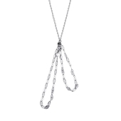 Колье из серебра