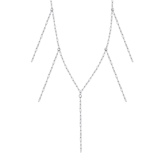 Колье из серебра